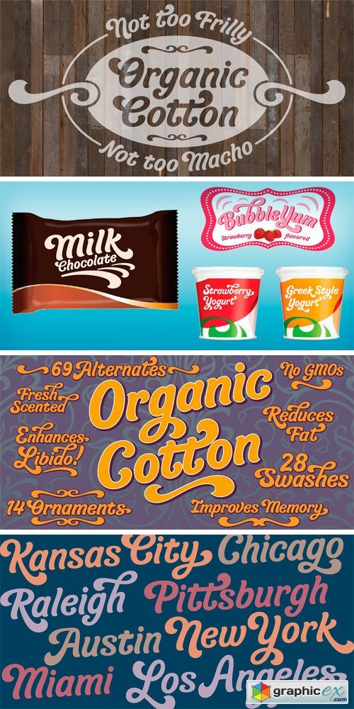 Organic Cotton Font