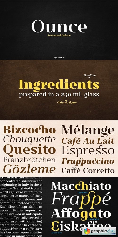 Ounce Font Family