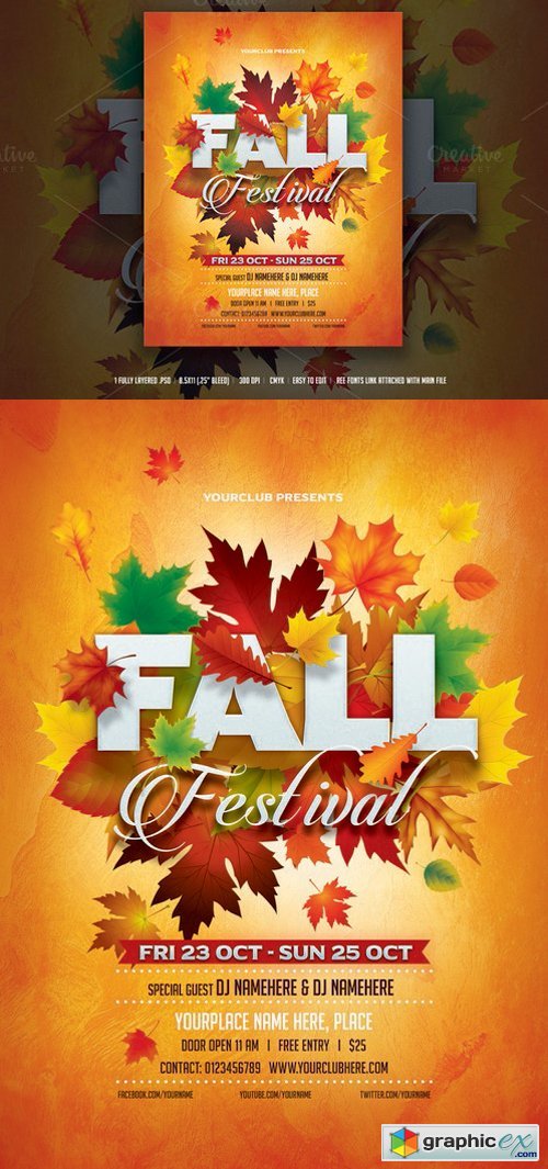 Fall Festival Flyer 365600
