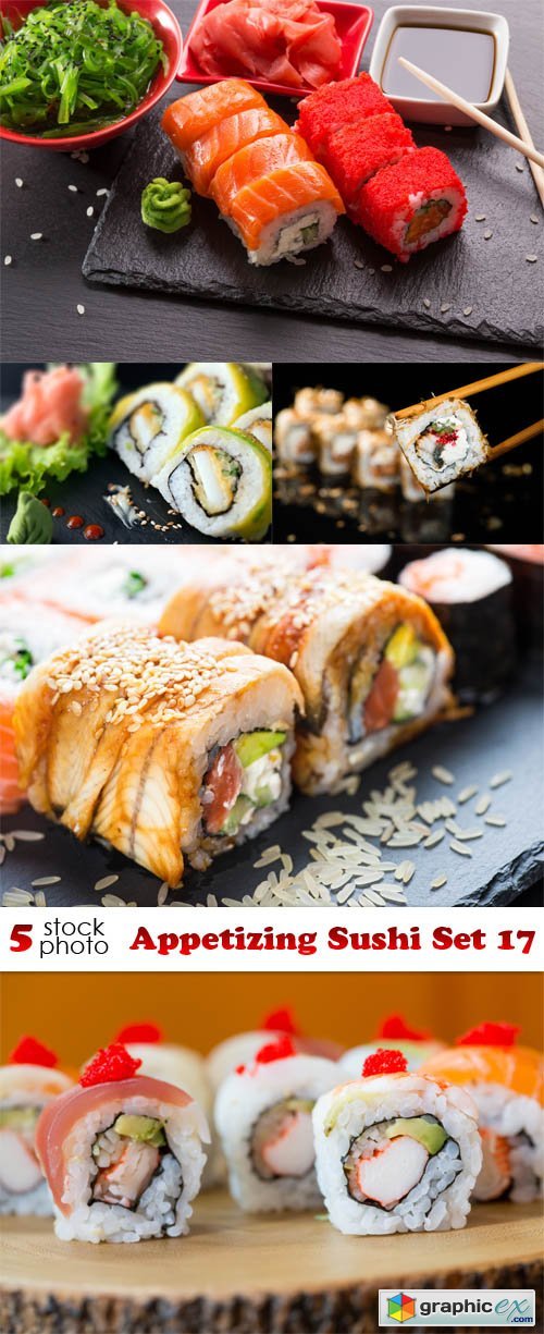 Appetizing Sushi Set 17