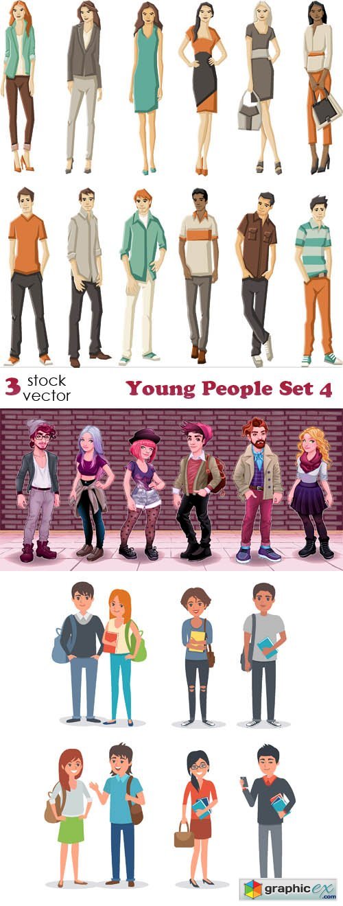 Young People Set 4