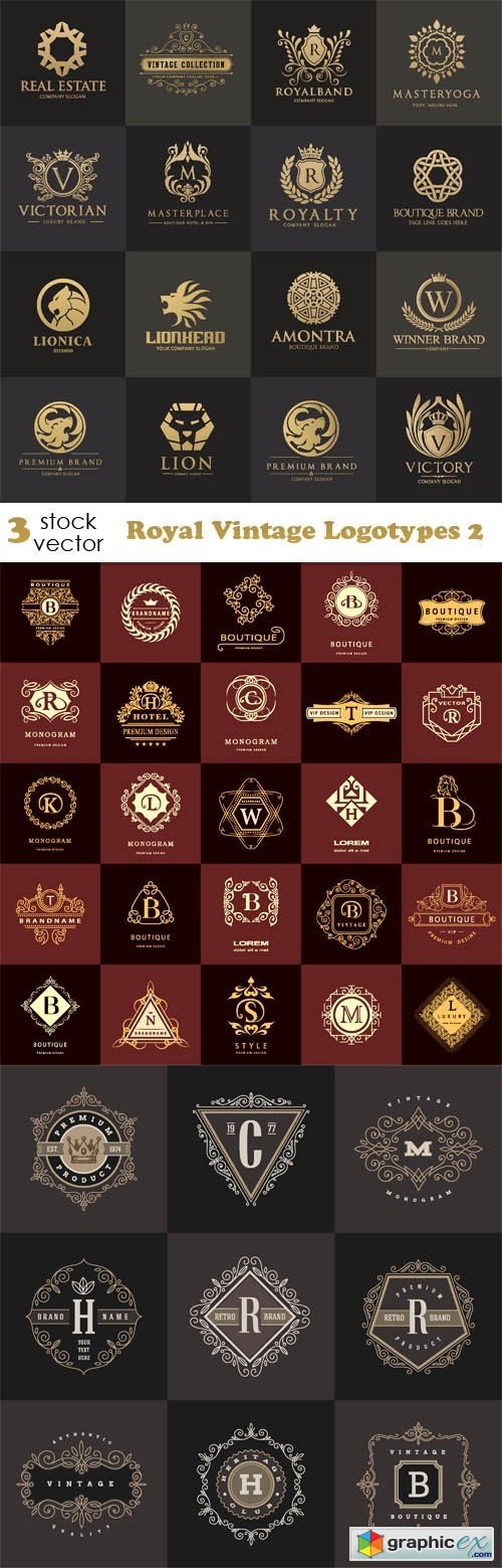 Royal Vintage Logotypes 2