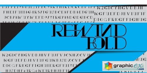 Rewind Type Font