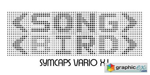 Symcaps Vario X1 Font