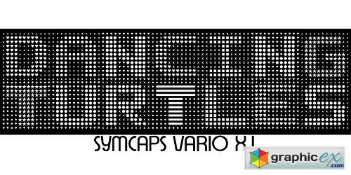 Symcaps Vario X1 Font