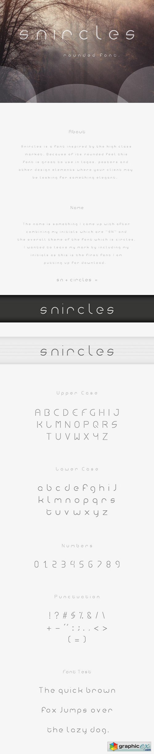 Snircles Font