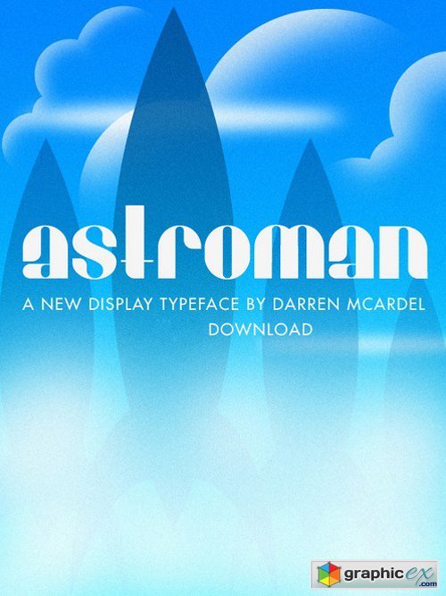 Astroman Typeface