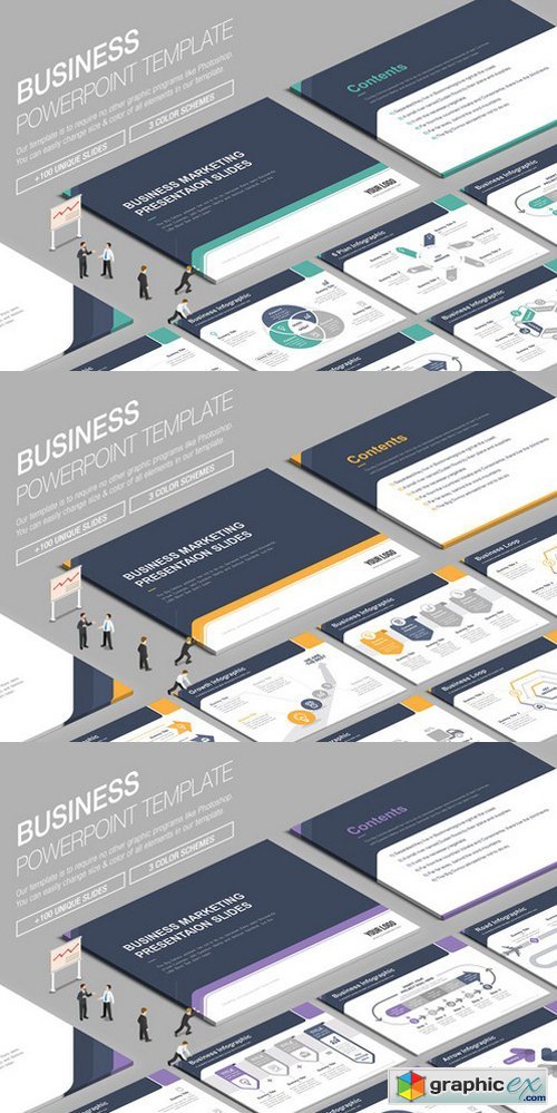 Business Powerpoint Template 834767