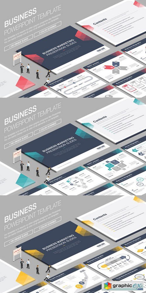 Business Powerpoint Template 842825