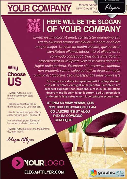 Corporate V9 Flyer PSD Template + Facebook Cover