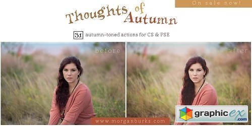 Morgan Burks Thoughts of Autumn Actions Collection