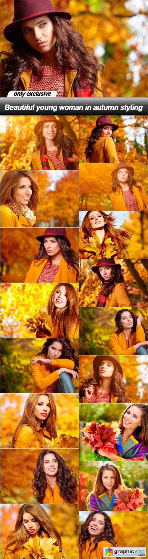 Beautiful young woman in autumn styling - 18 UHQ JPEG