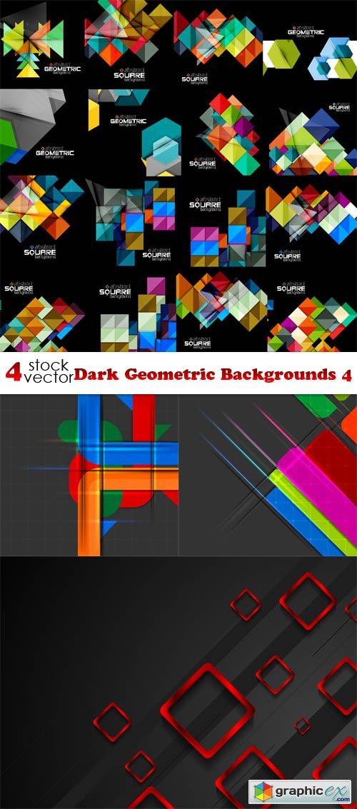 Dark Geometric Backgrounds 4
