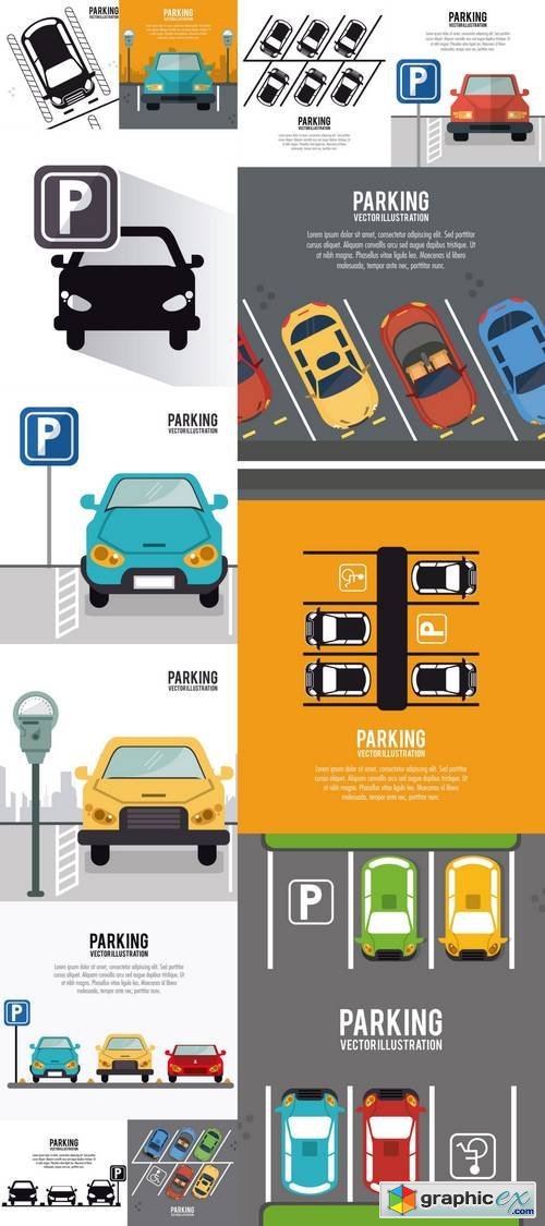 Car Vehicle Auto Parking Zone