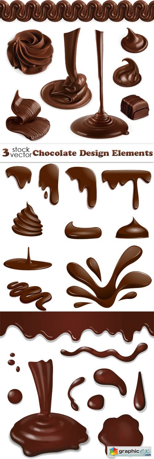 Chocolate Design Elements