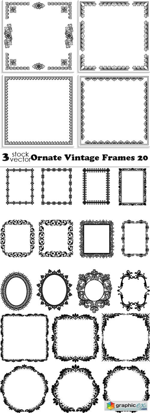 Ornate Vintage Frames 20