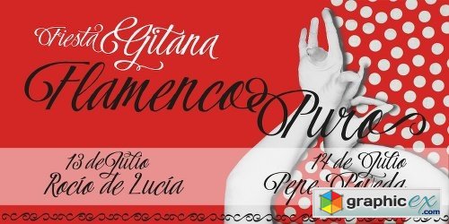Flamenca Font Family - 2 Fonts