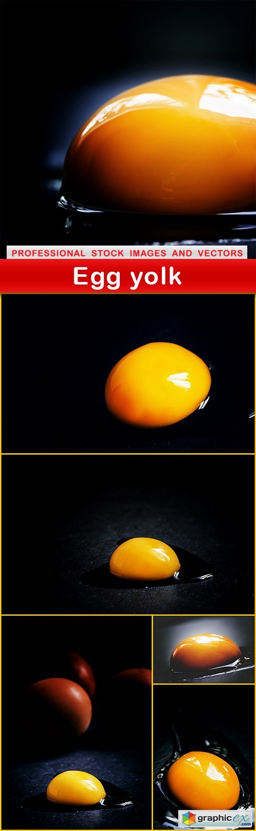 Egg yolk - 6 UHQ JPEG