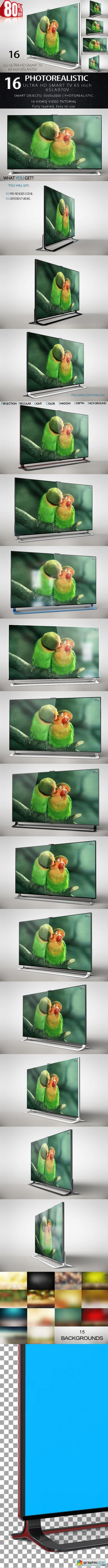 Bundle LG Ultra HD Smart Tv 65 inch