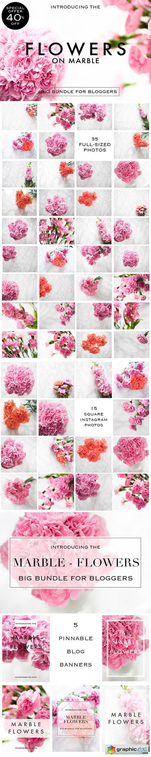 Styled photos flowers edition