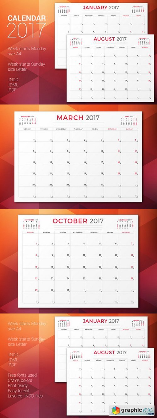 Monthly Planner 2017 838604
