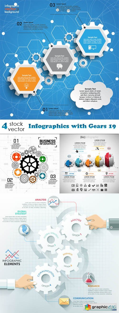 Infographics with Gears 19
