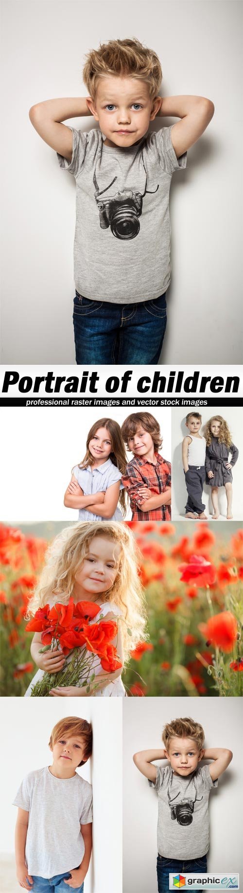 Portrait of children - 5 UHQ JPEG