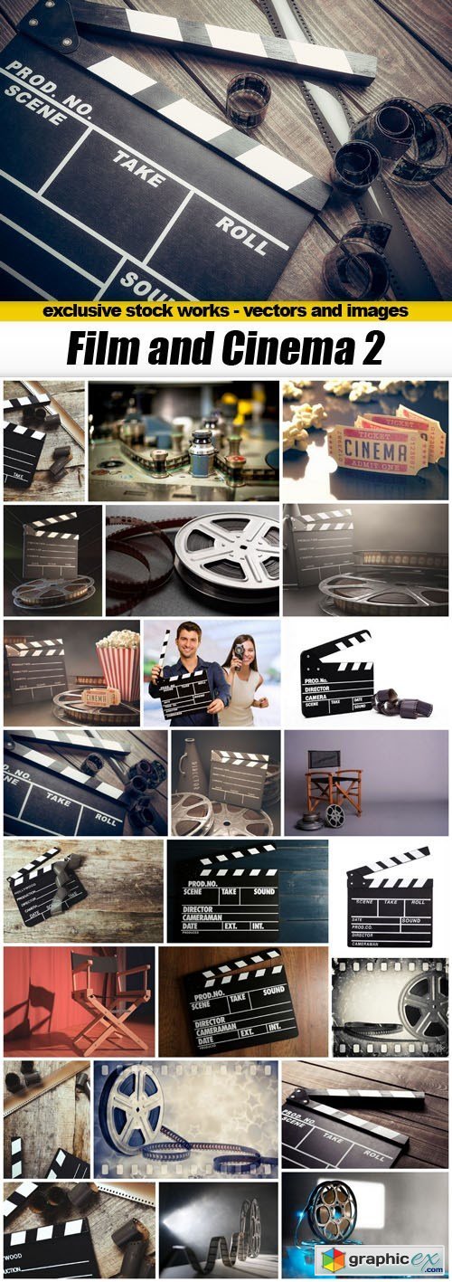 Film and Cinema 2 - 25xUHQ JPEG