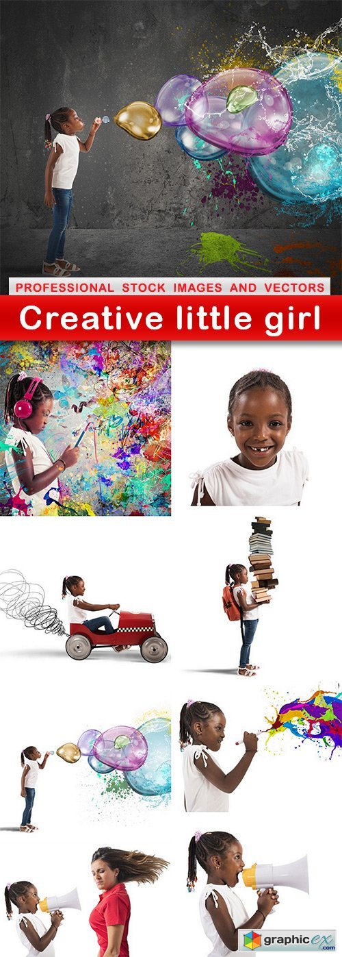 Creative little girl - 9 UHQ JPEG