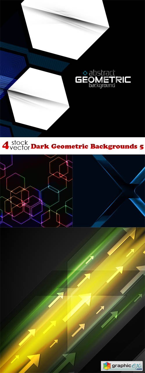 Dark Geometric Backgrounds 5