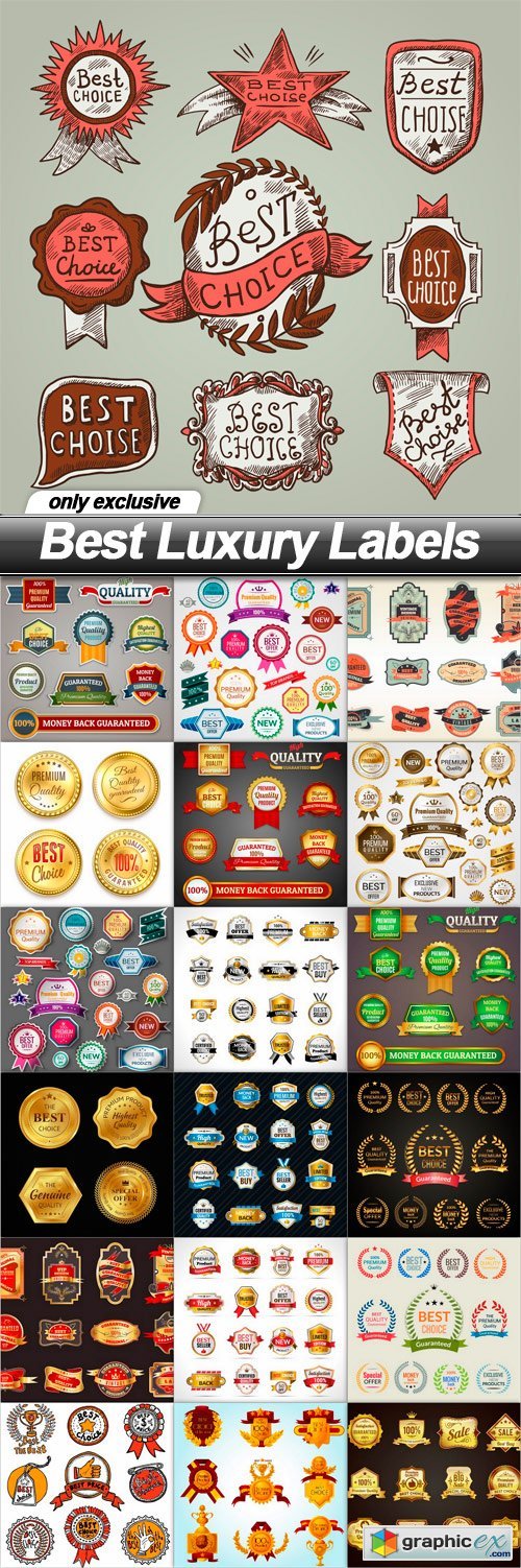 Best Luxury Labels - 19 EPS