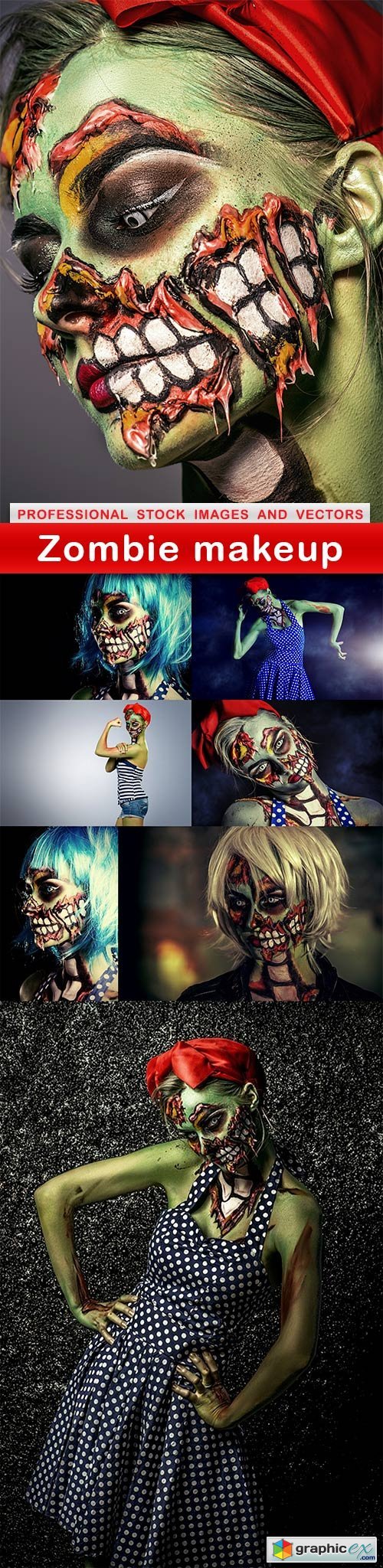 Zombie makeup - 8 UHQ JPEG