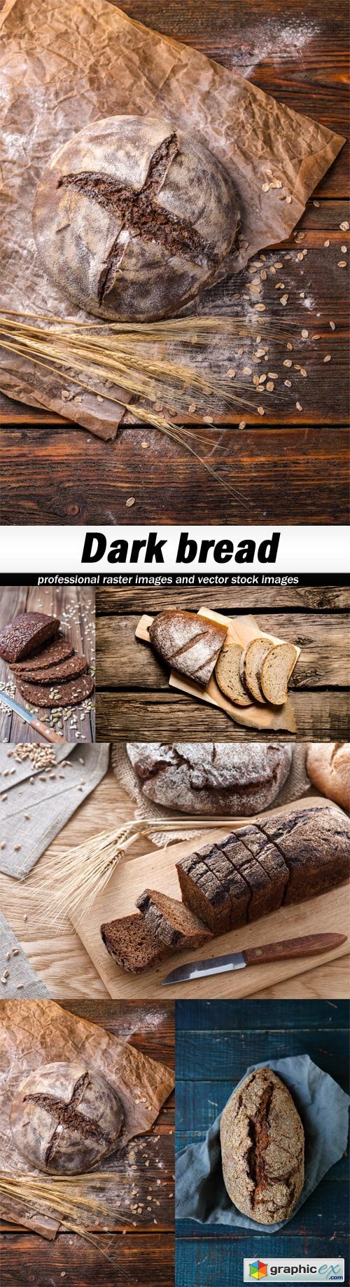 Dark bread - 5 UHQ JPEG