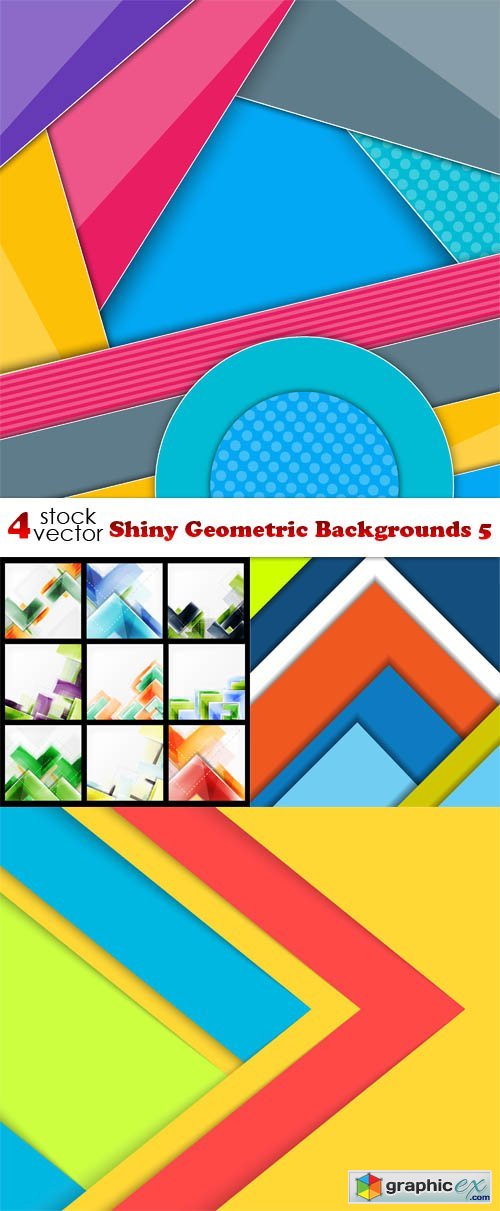 Shiny Geometric Backgrounds 5