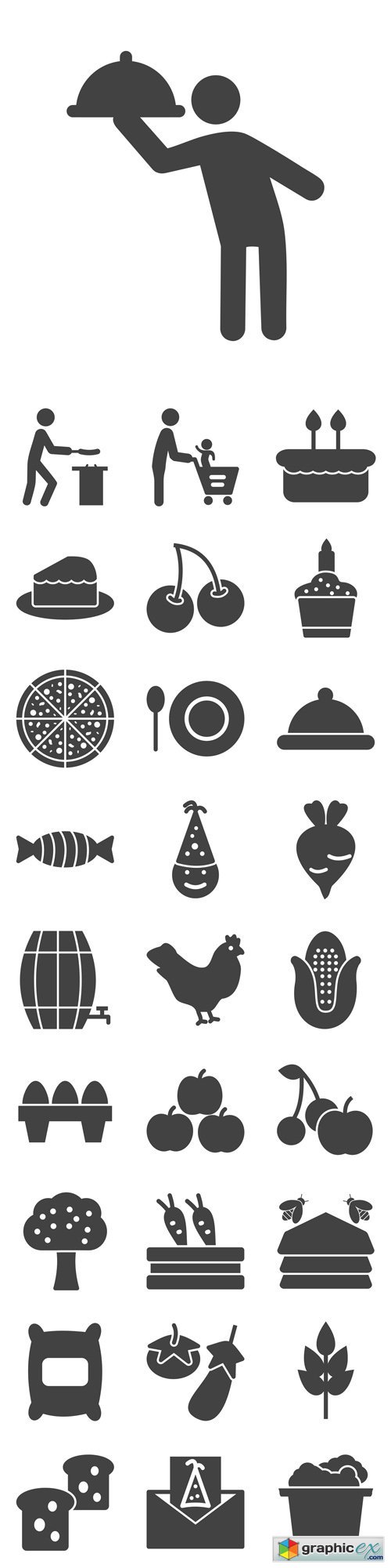 Black Food Icons