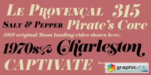 Eloquent JF Pro Font Family - 5 Fonts