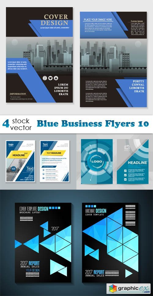 Blue Business Flyers 10