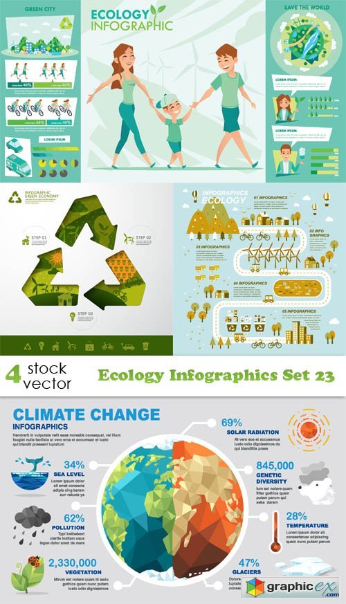 Ecology Infographics Set 23