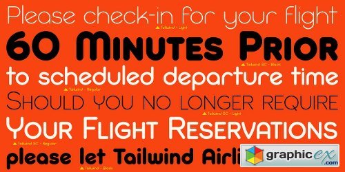 Tailwind Font Family - 6 Fonts