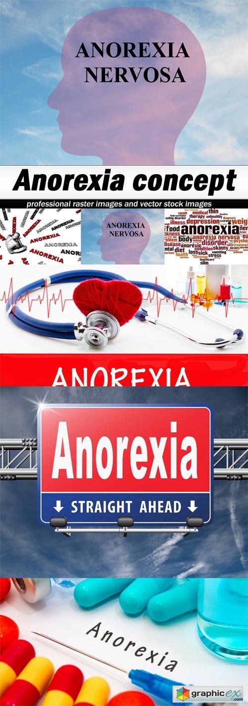 Anorexia concept - 6 UHQ JPEG