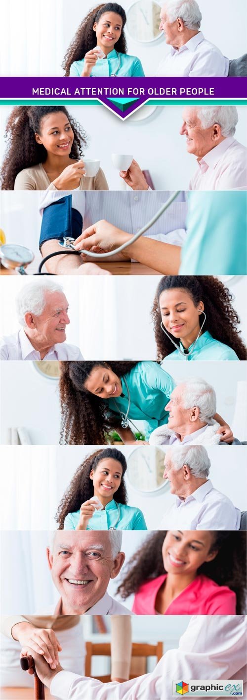 Medical attention for older people 7X JPEG
