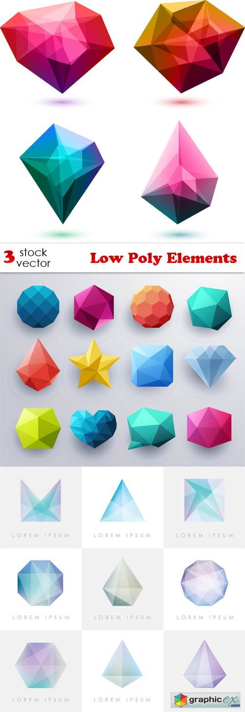 Low Poly Elements
