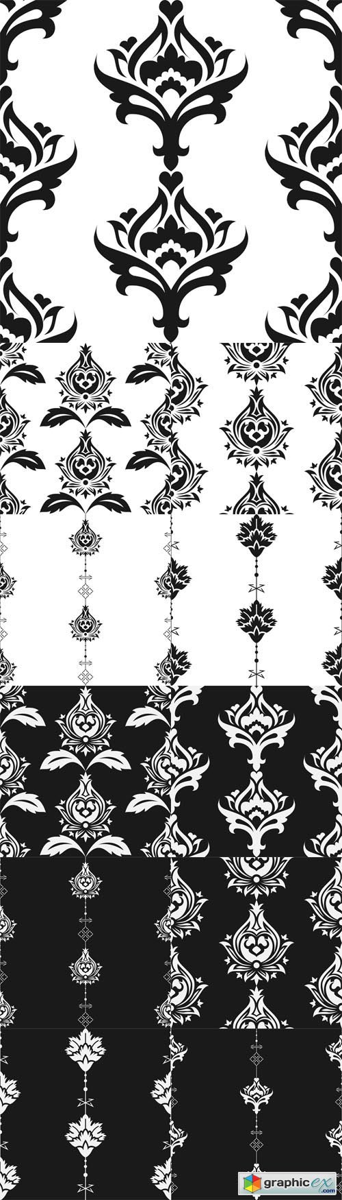 Seamless eastern style pattern. Arabic ornament