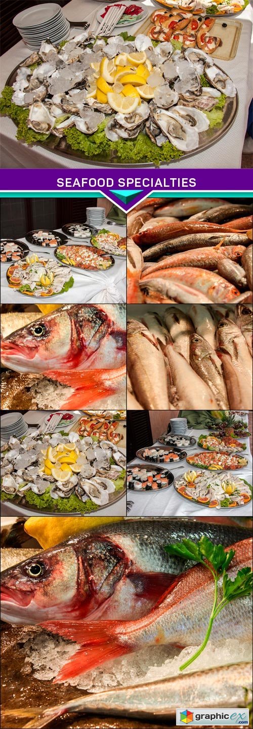 Seafood specialties 7X JPEG