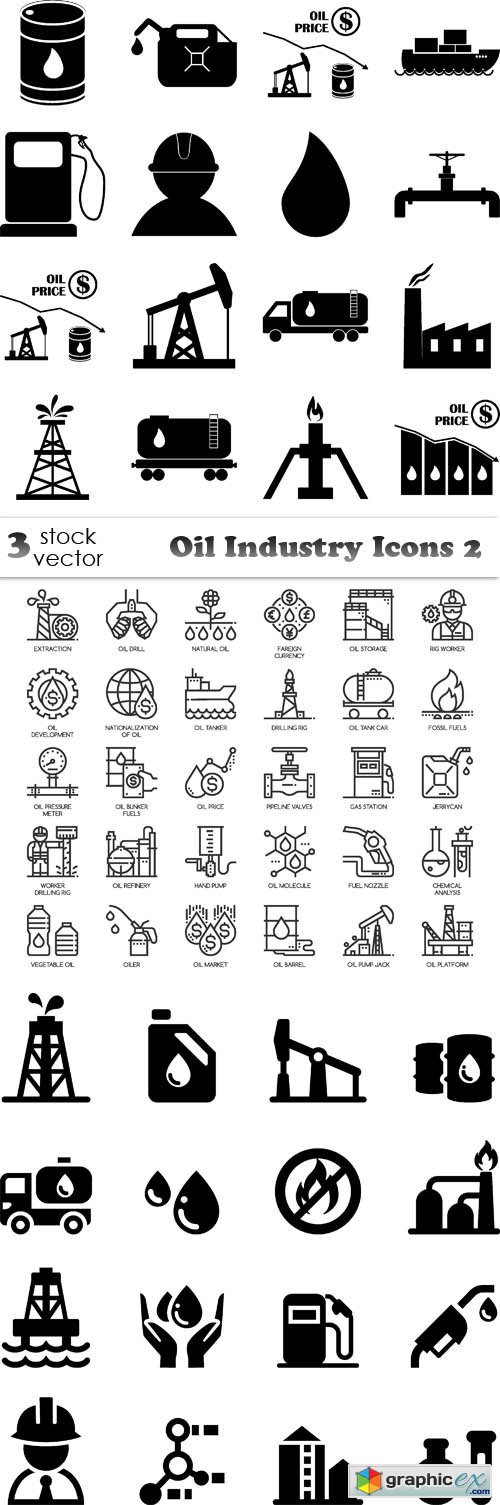 Oil Industry Icons 2