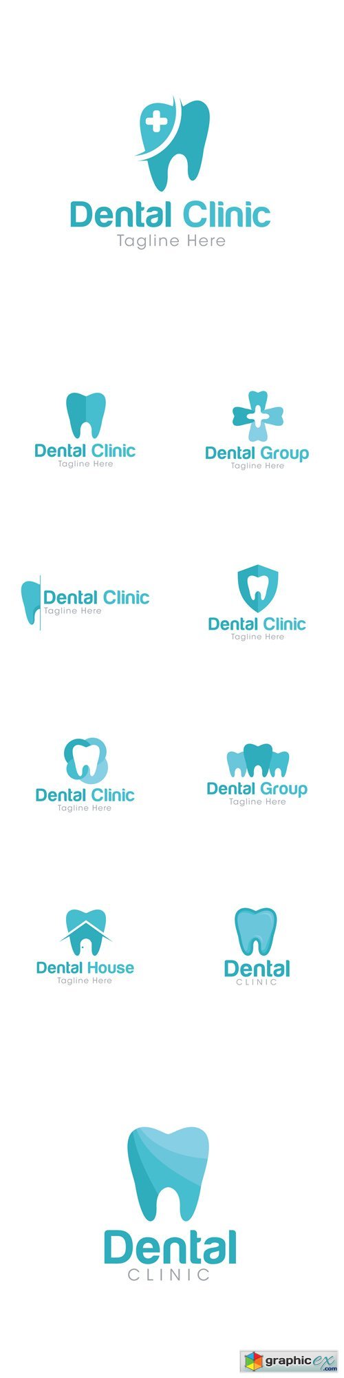 Dental Clinic Logo Creative Design