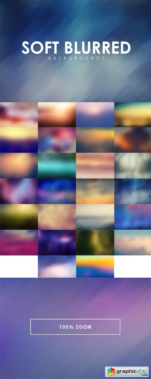 30 Soft Blurred Backgrounds