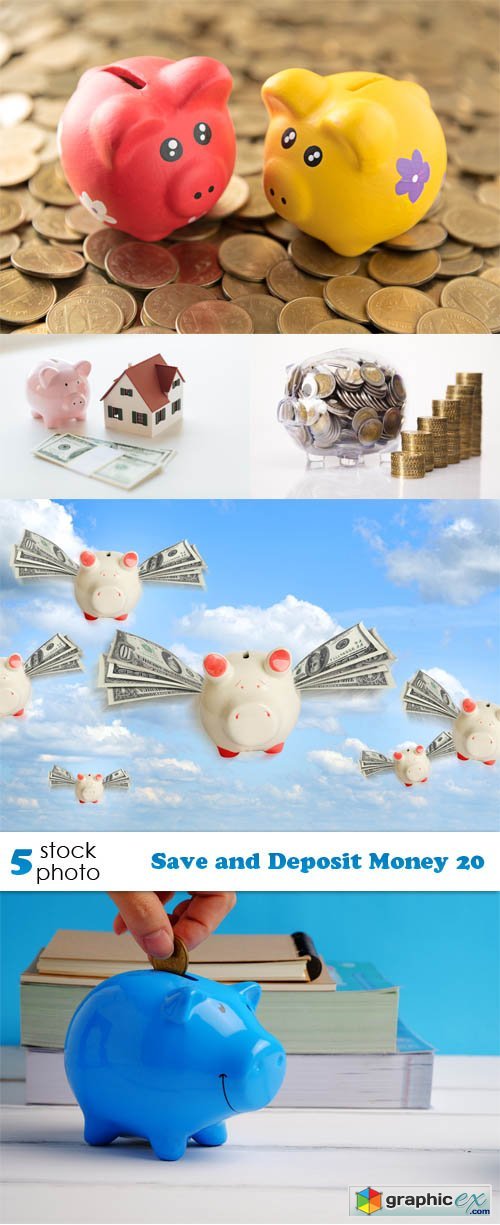 Save and Deposit Money 20