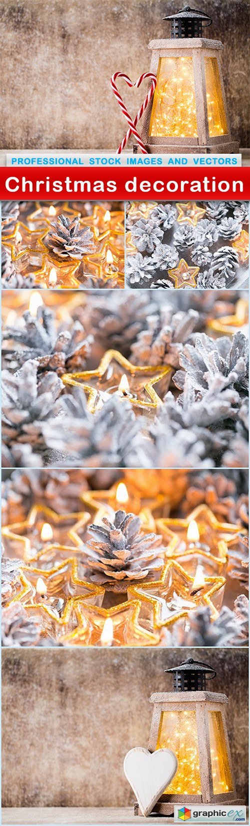 Christmas decoration - 6 UHQ JPEG