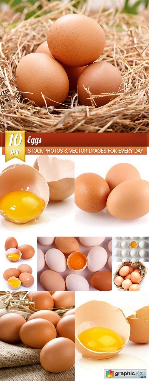 Eggs, 10 x UHQ JPEG